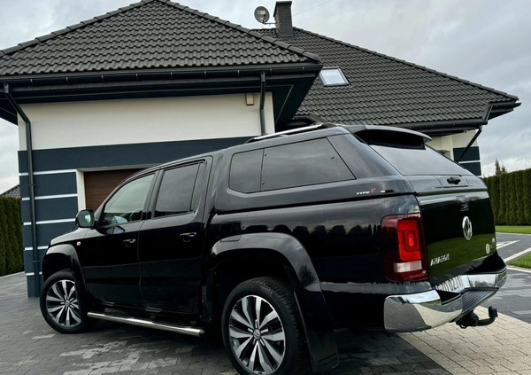Volkswagen Amarok cena 165000 przebieg: 62000, rok produkcji 2018 z Siedliszcze małe 742